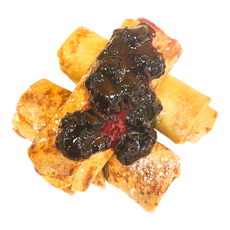 Pancakes with currants 3 pcs