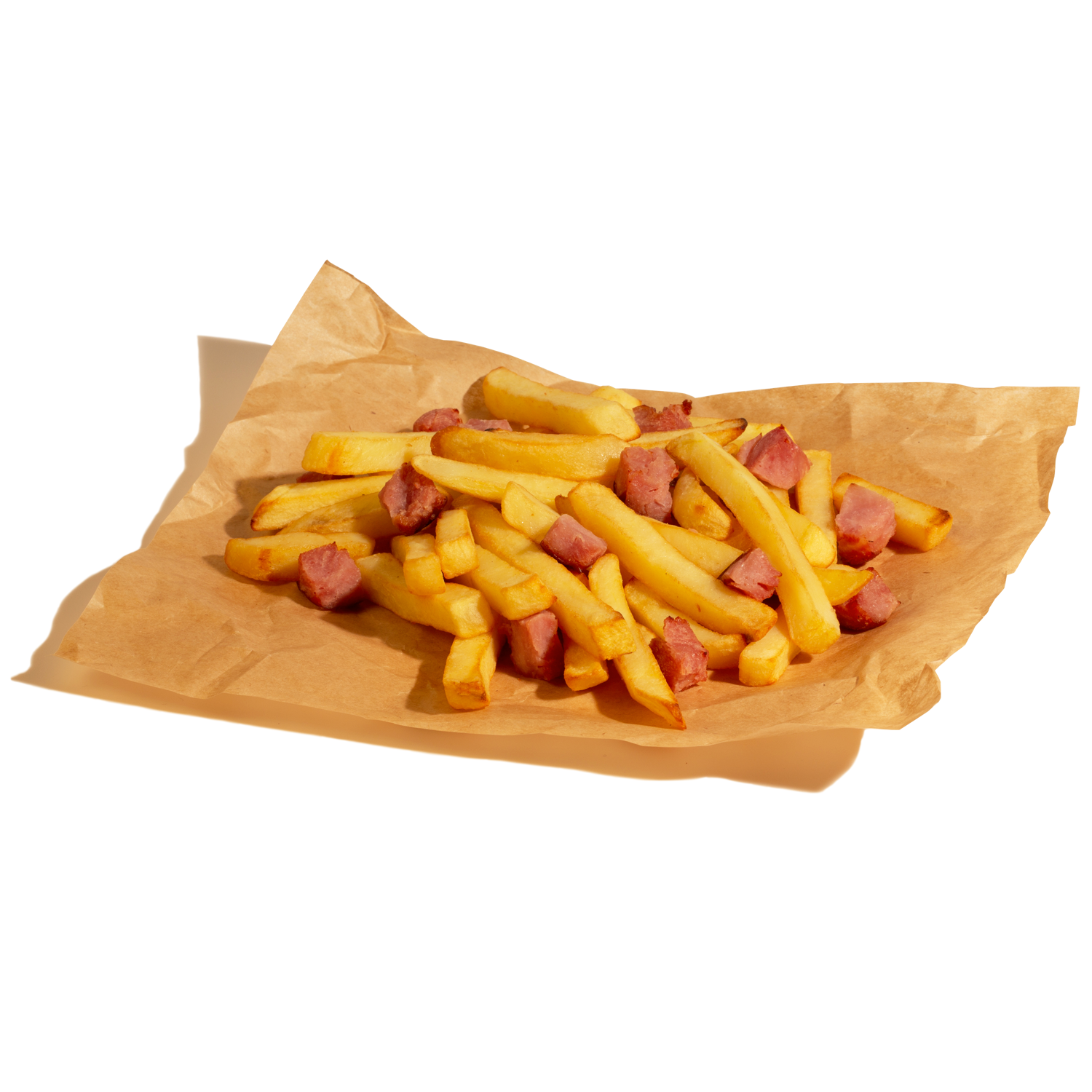 Ham and oven potatoes