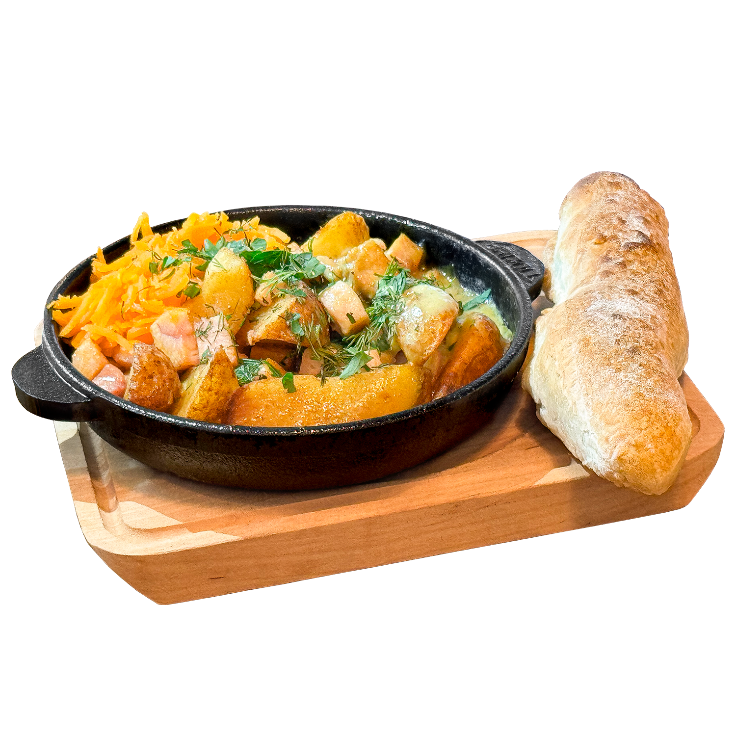 Пательня с курицей
